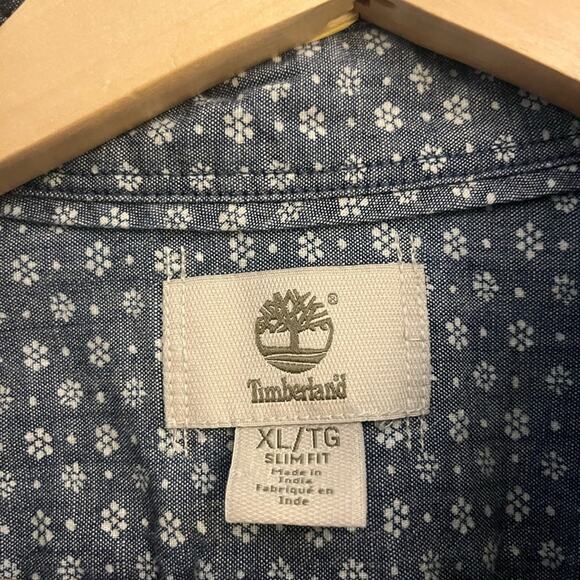 Timberland Chambray Slim Fit Shirt - Picture 2 of 3